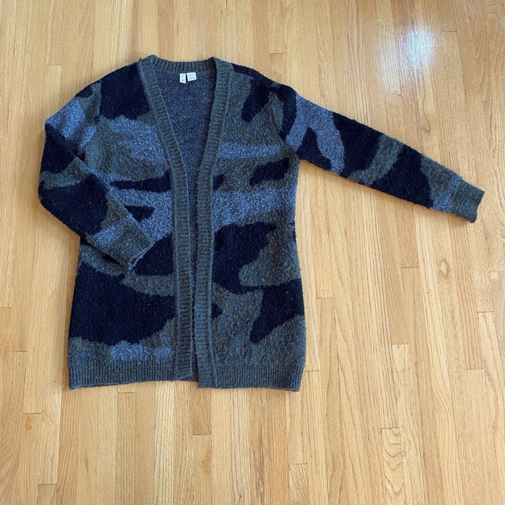 Anthropologie Moth Camoflage Cardigan - Size XS